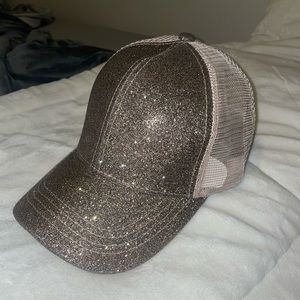 CC Sparkly Brown Cap
